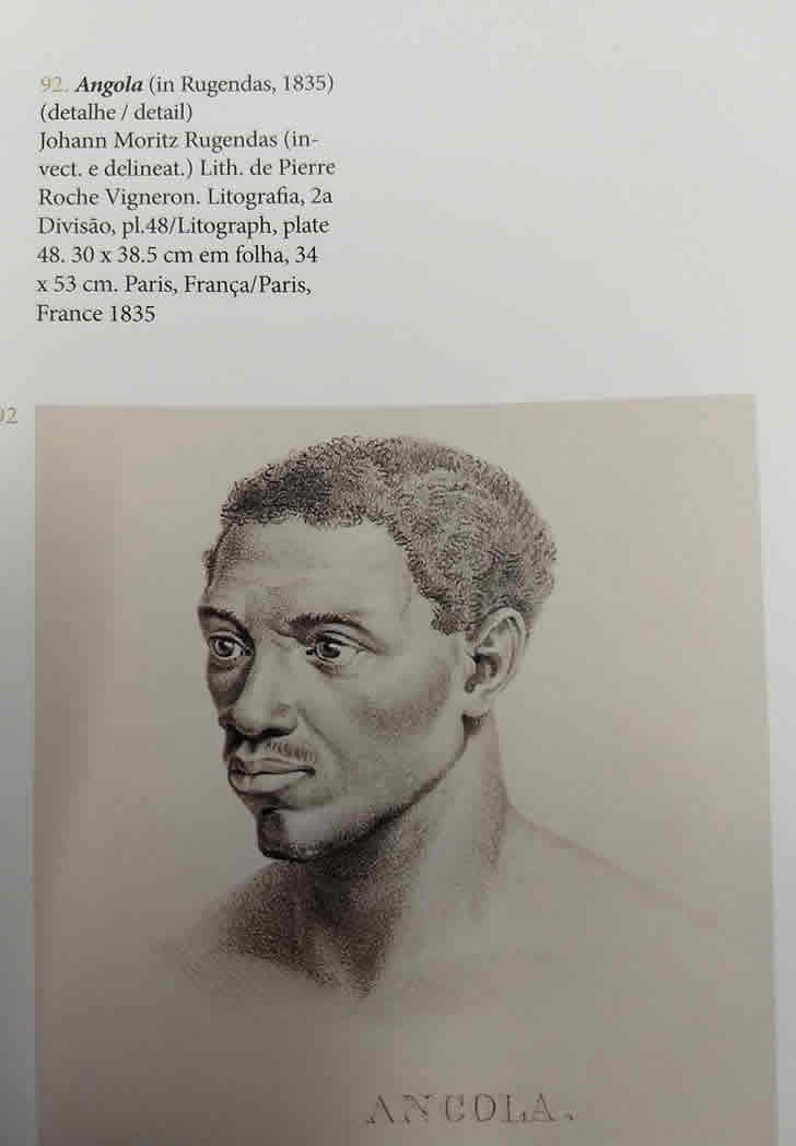 Negro Angola - Rugendas 1835