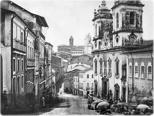 Foto antiga da Igreja 