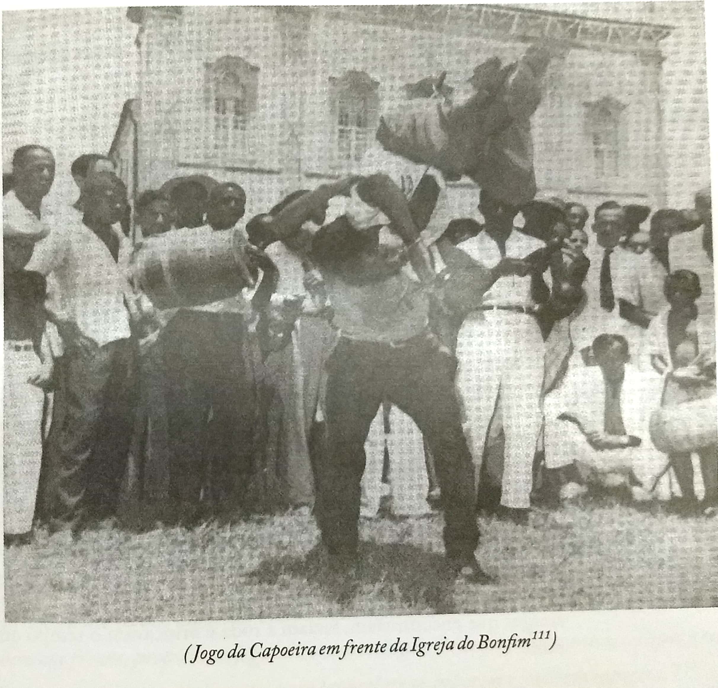Jogo em frente a Igreja do Bonfim - Livro Vitor